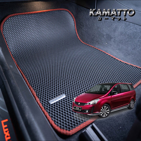 Kamatto Classic Proton Exora (2009-Present) Bold CFE Car Floor Mat and Carpet